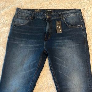 Primitive Skateboarding Mens Size 28 Blue Denim Jeans 38 x 32